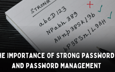 The Importance Of Strong Passwords And Password Management