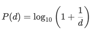 Benford’s Law